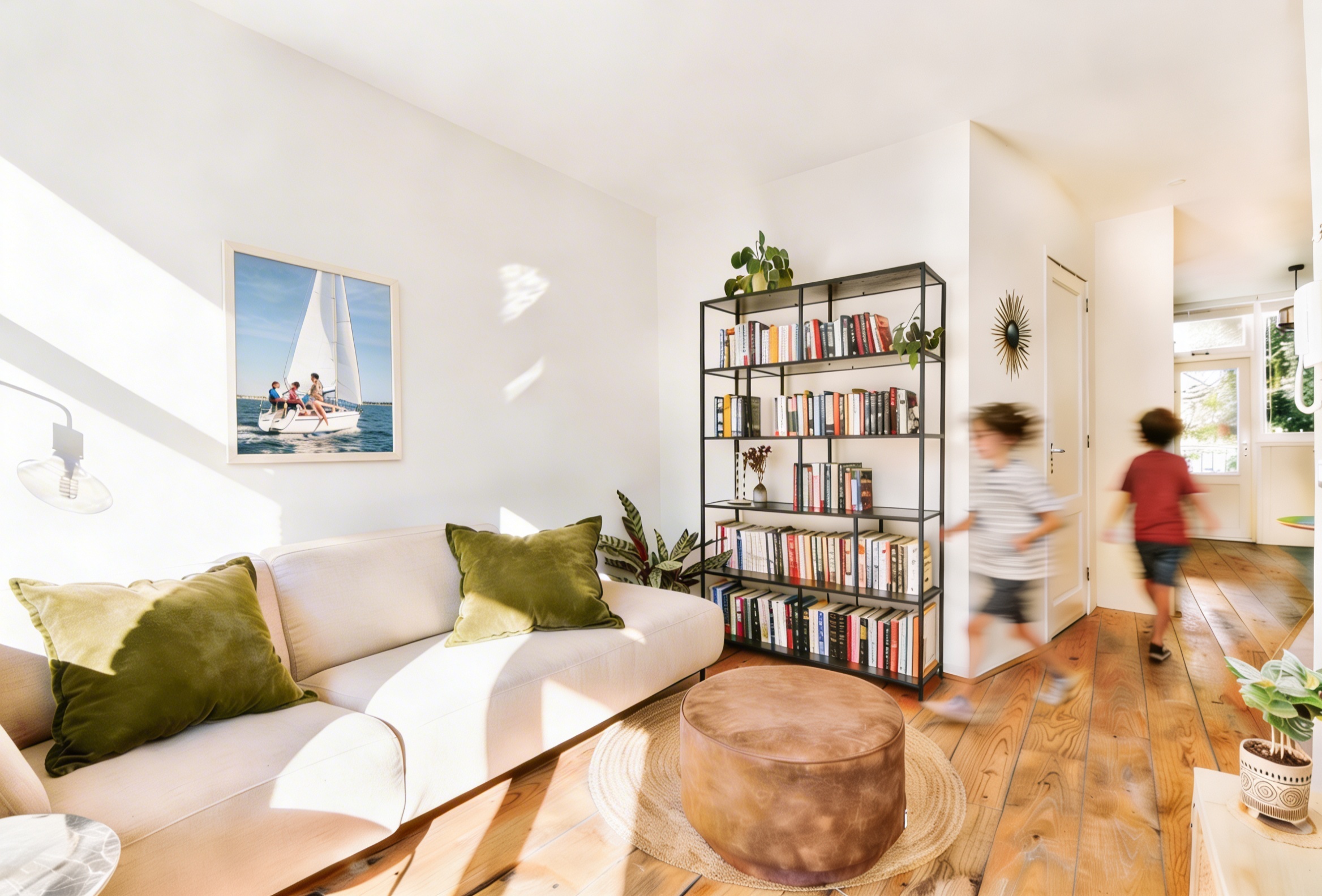 Intérieur appartement marseillais en gestion locative