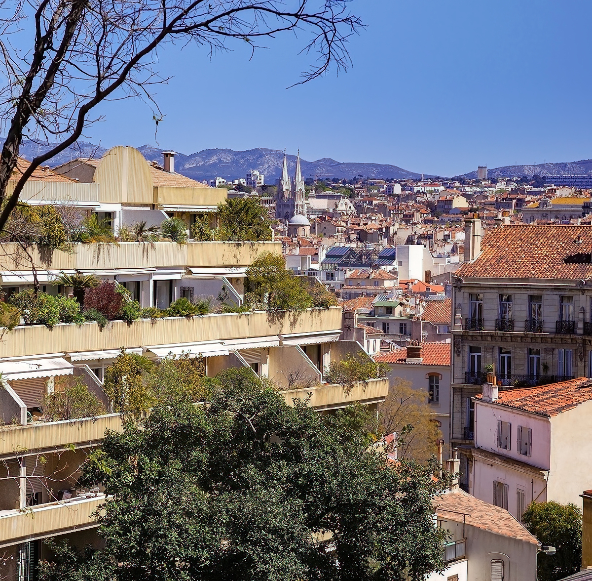 Immeuble en copropriété à Marseille géré par notre syndic
