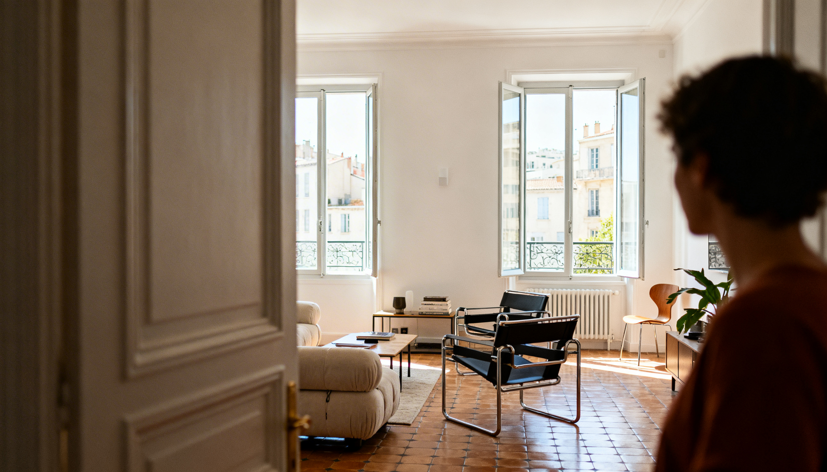Appartement en gestion locative à Marseille — intérieur lumineux